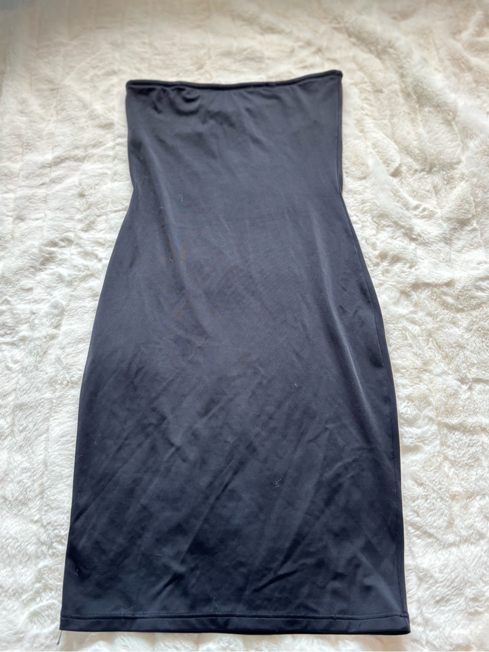 vassarette Black Strapless Bodycon Tube Dress